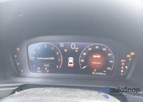 2023 Honda Accord Ex z USA, uszkodzony, nr VIN 1HGCY1F3XPA031940